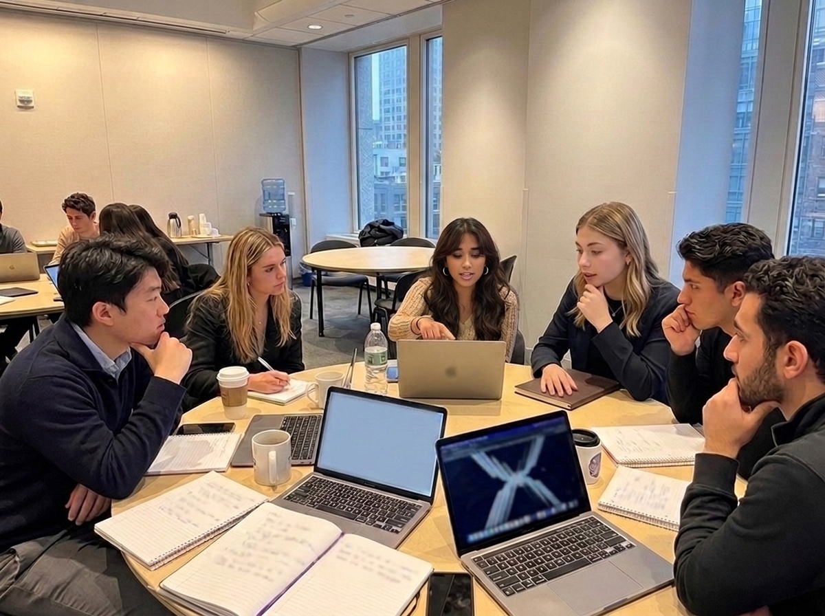 TAMID Group at NYU Consulting members